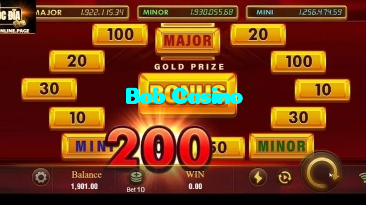 available types of Bob Casino bet including pre-match live express and system bets